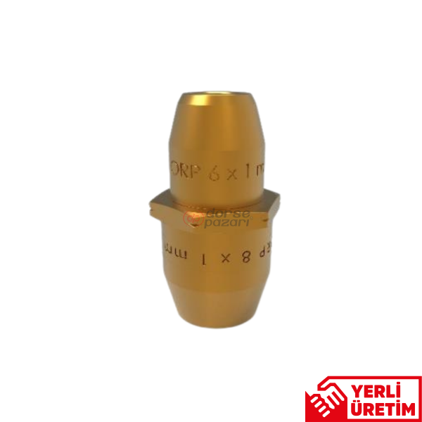 Çift Yönlü Düşürücü (Ø12 x 1,5 - Ø10 x 1,0 mm)