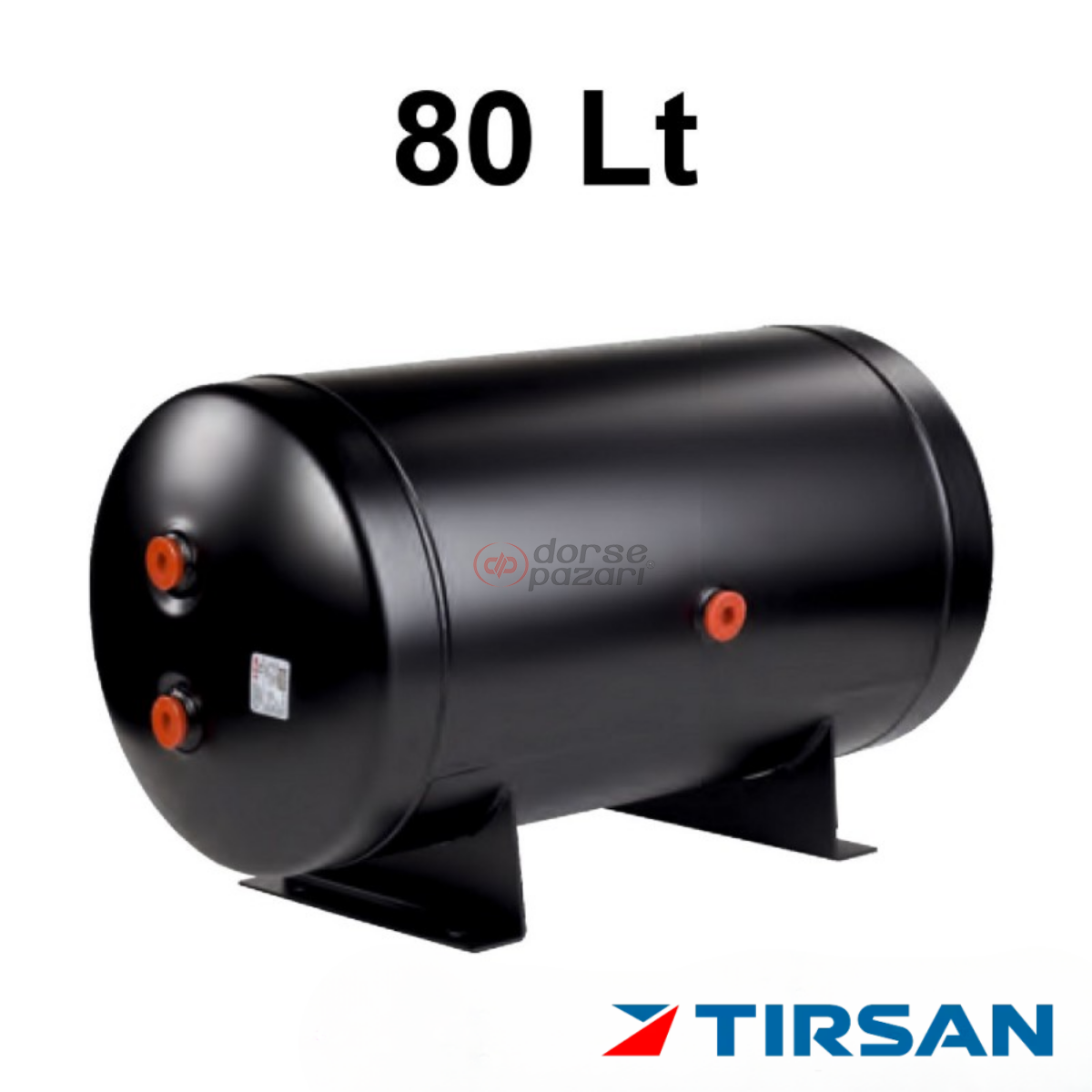 TIRSAN DORSE AYAKLI HAVA TÜPÜ 80 LT