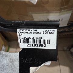 Opel Astra J Ön Çamurluk Uç Sacı Sağ Orjinal Gm Marka 13302328