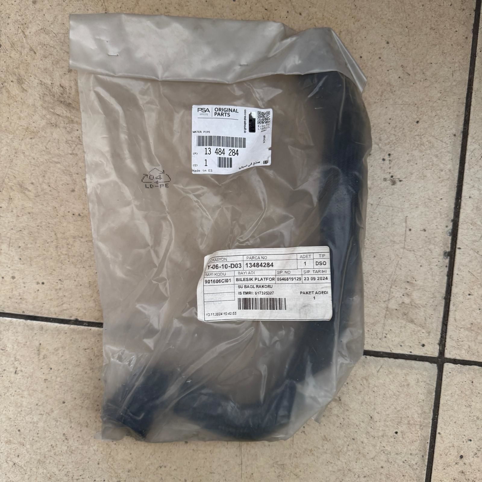 Opel Mokka Kalori̇fer Gi̇ri̇ş Hortumu 13484284
