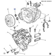 Opel Antara  Otomatik Şanzuman Aks keçesi Sağ Gm Marka