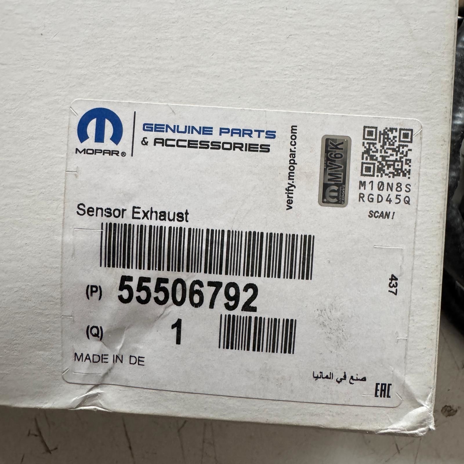 Opel Mokka X 1.6 Dizel Nox Egzoz Partikül Sensörü Orjinal Gm Marka 55506792