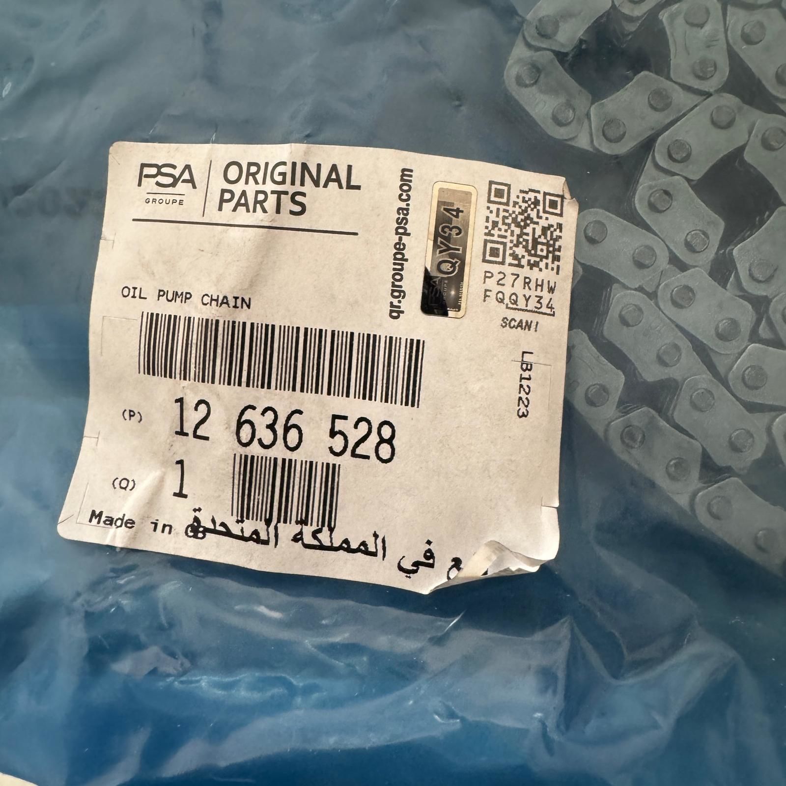Opel Insıgnıa B Yağ Pompa Zinciri Orjinal Gm Marka 12636528