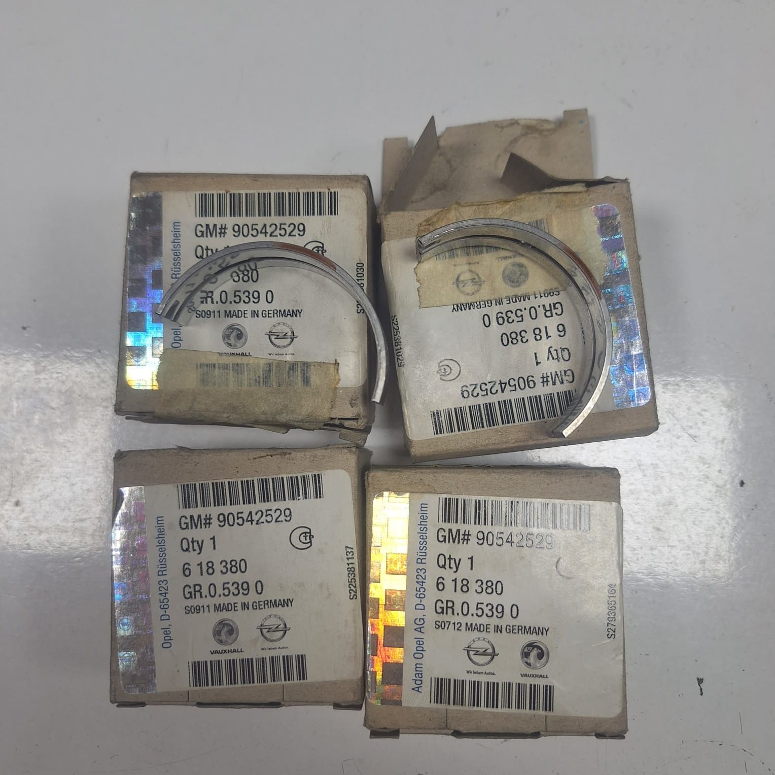 Opel 1,2 1,4 Motor Ana Yatak Takım Gm Marka