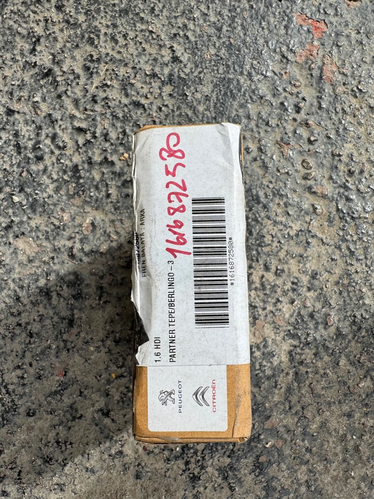 Citroen Berlingo Arka Disk Fren Balatası Orjinal Gm Marka 1616872580