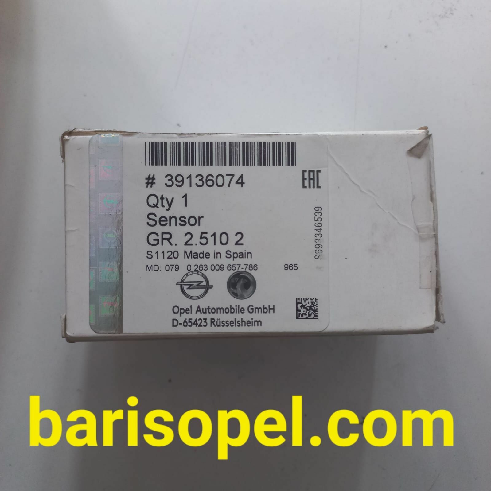 Opel Crossland X Park Sensörü Gm Marka