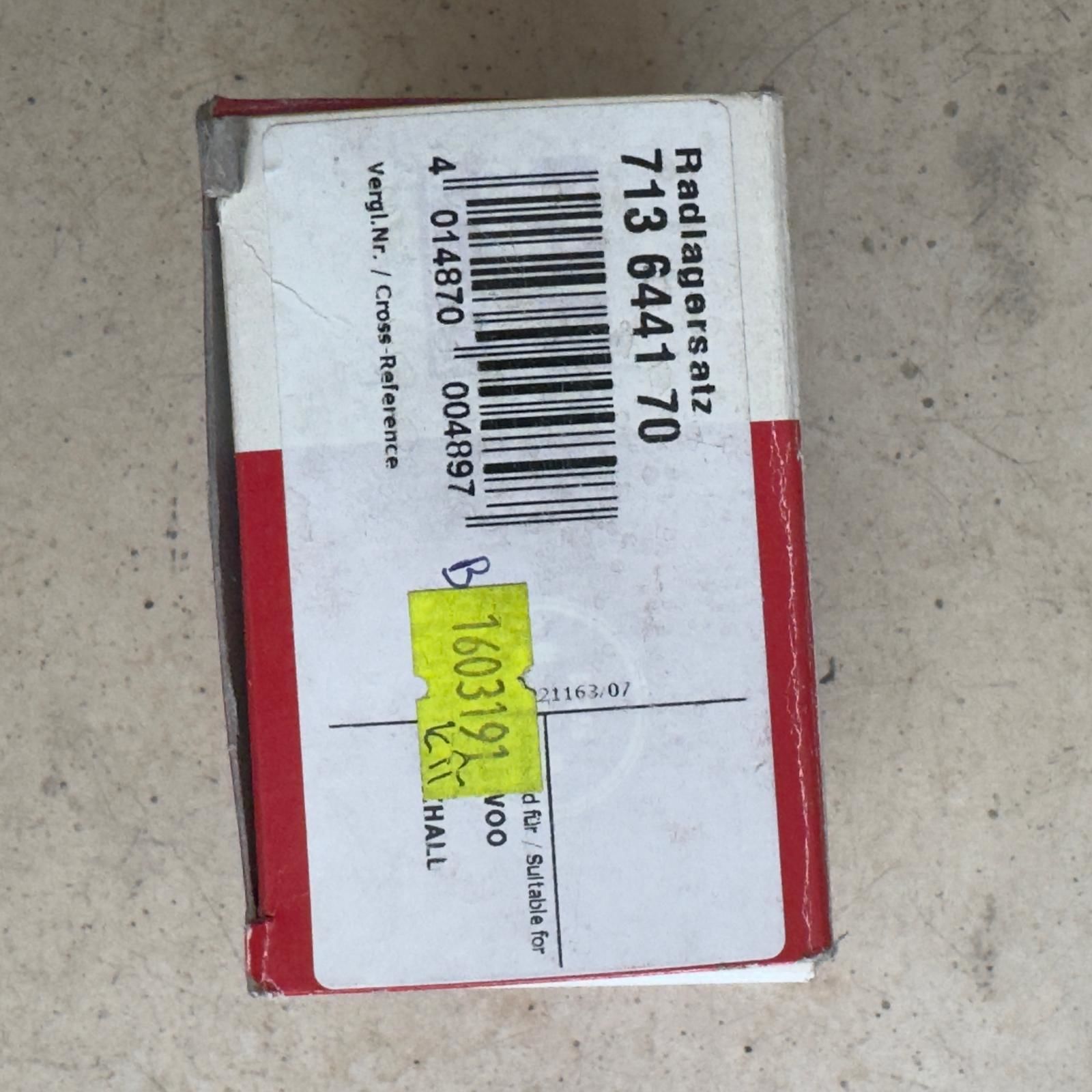 Opel Astra F Ön Teker Rulmani Orjinal Skf Marka 1603191