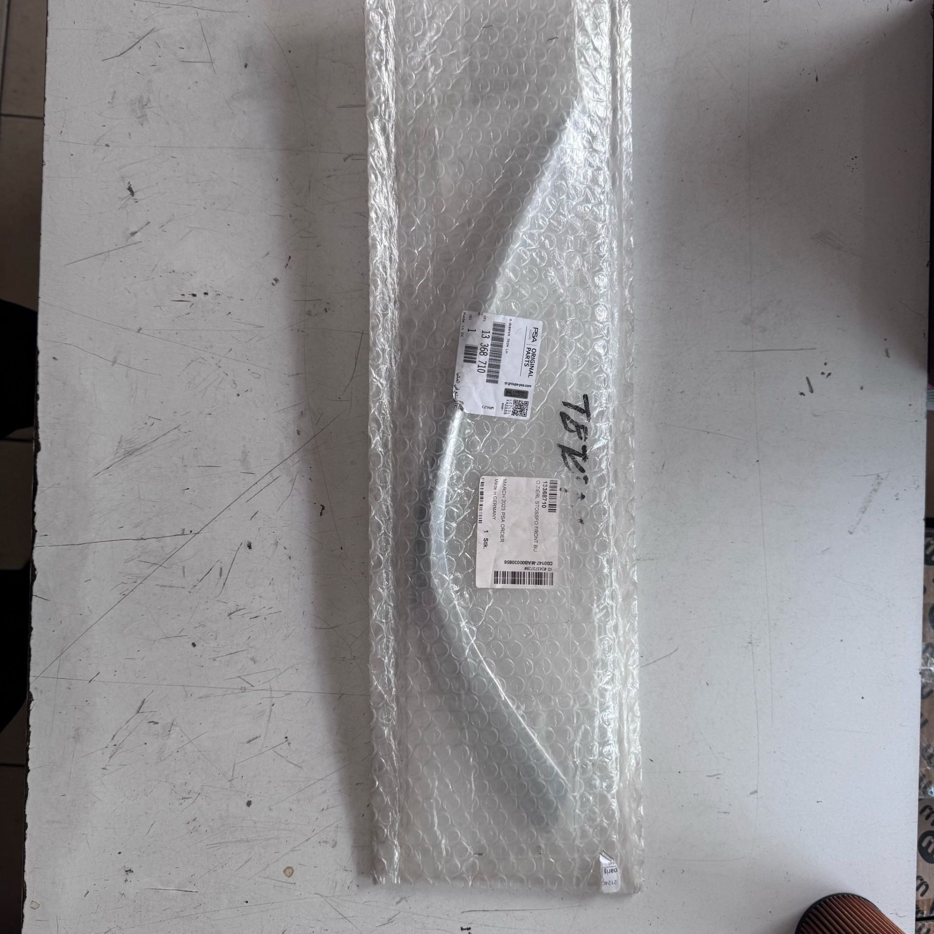 Opel Astra J Ön Sol Sis Far Krom Çıtası Orjinal Gm Marka 13368710