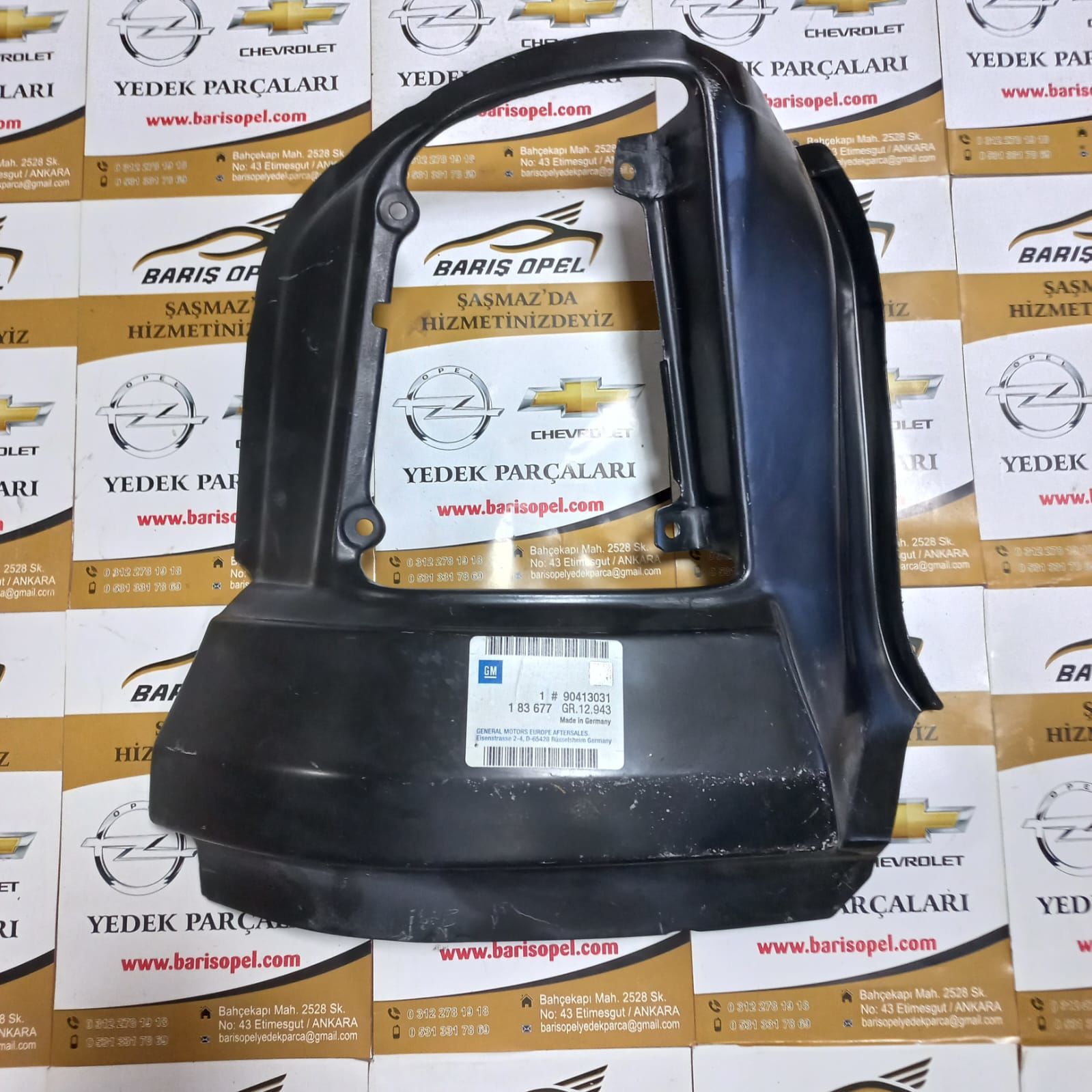 Opel Astra F Sedan Stop Yuva Sacı Sol Gm Marka