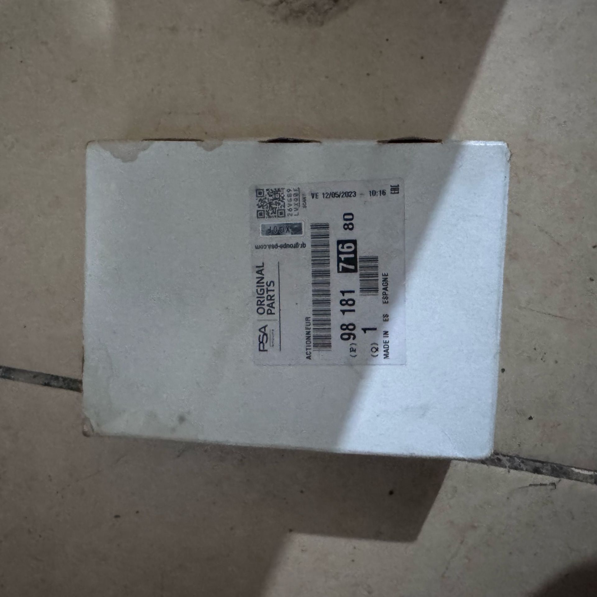 Opel Corsa F Hava Giriş Aksiyoneri Kumanda Modülü Orjinal Gm Marka 9818171680