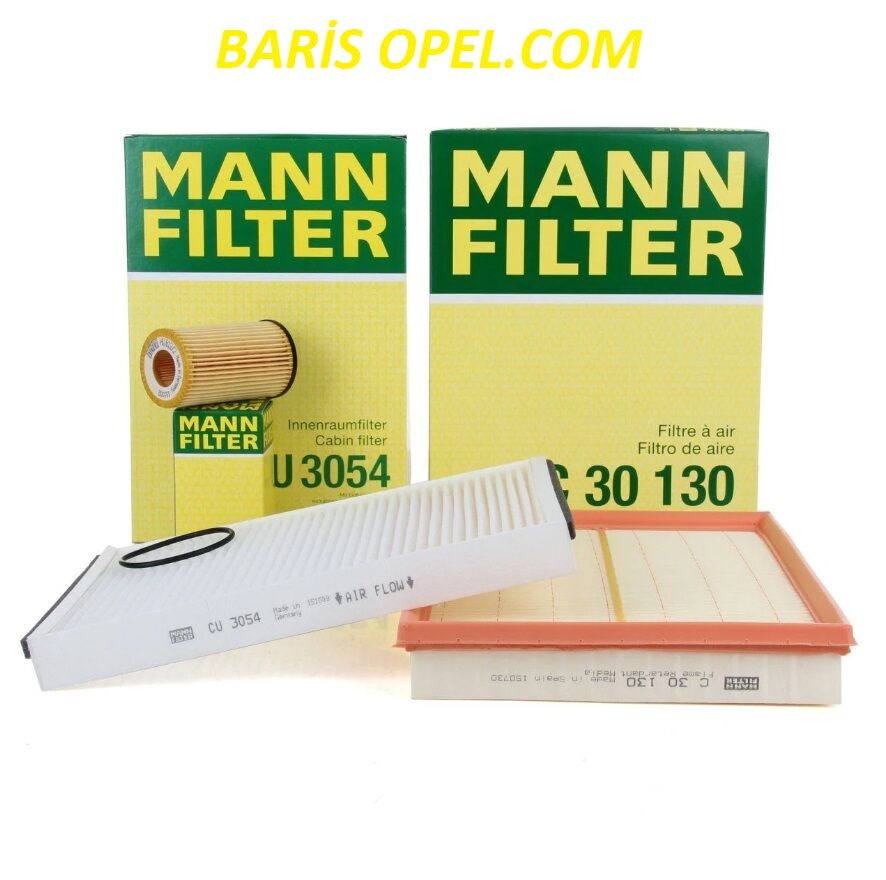 Opel Astra H 1.4 / 1.6 (XER) Motor Periyodik Bakım Seti Mann Marka