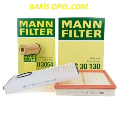 Opel Astra H 1.4 / 1.6 (XER) Motor Periyodik Bakım Seti Mann Marka