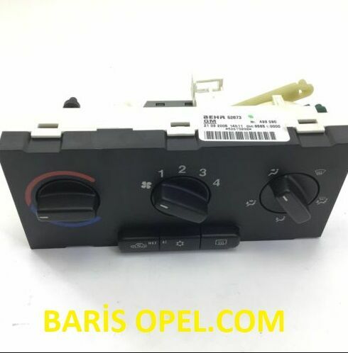 Opel Zafira A Klima Kontrol Paneli GM Marka