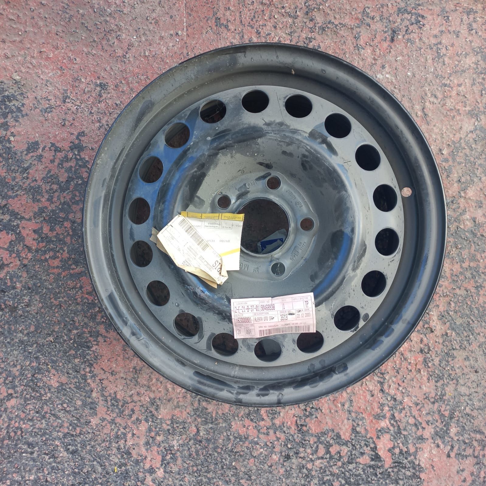Opel Vectra B Sac Jant 15 Inç Gm Marka