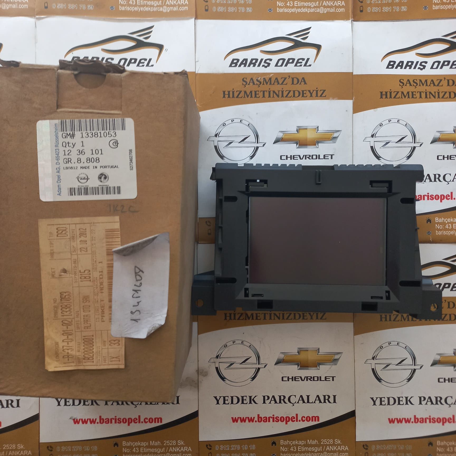 Opel Astra H Yol Bilgisayarı Gm Marka