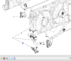 Opel İnsi̇gni̇a A Fan Tesi̇sat Braketi̇ Gm Marka