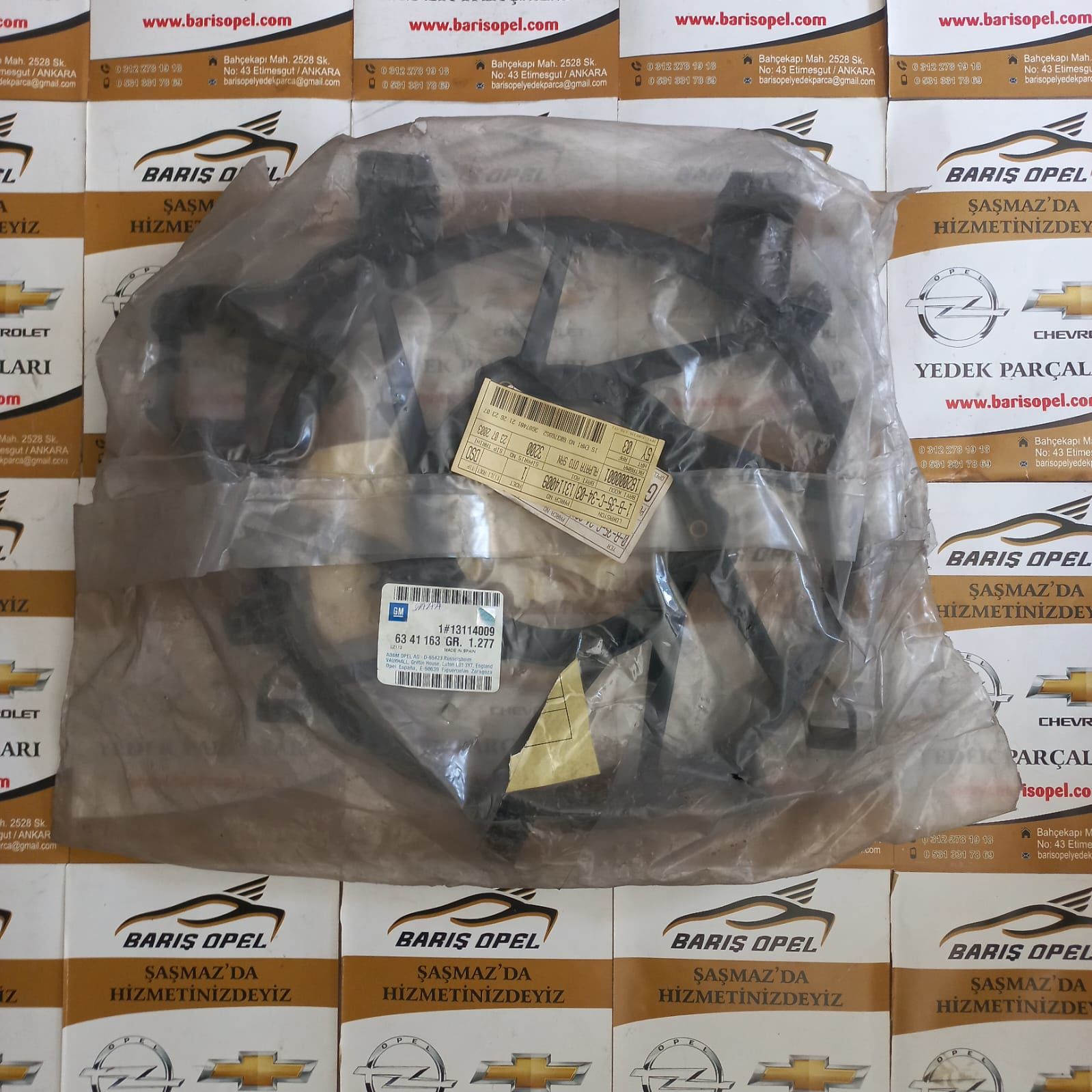 Opel Corsa C Klima Fan Davlumbazı Gm Marka