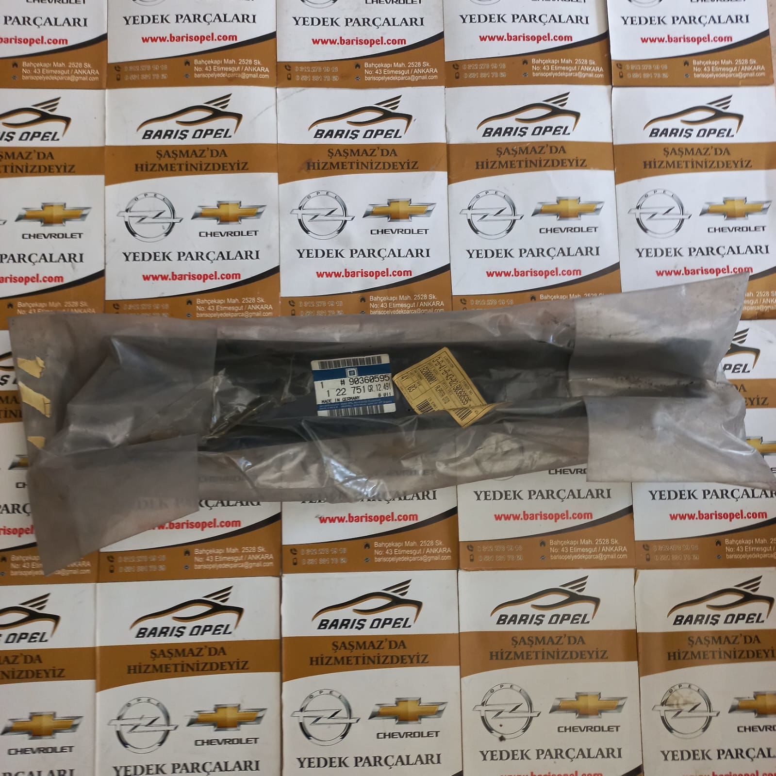 Opel Astra F Orta Direk Dış Kaplaması Sol Gm Marka