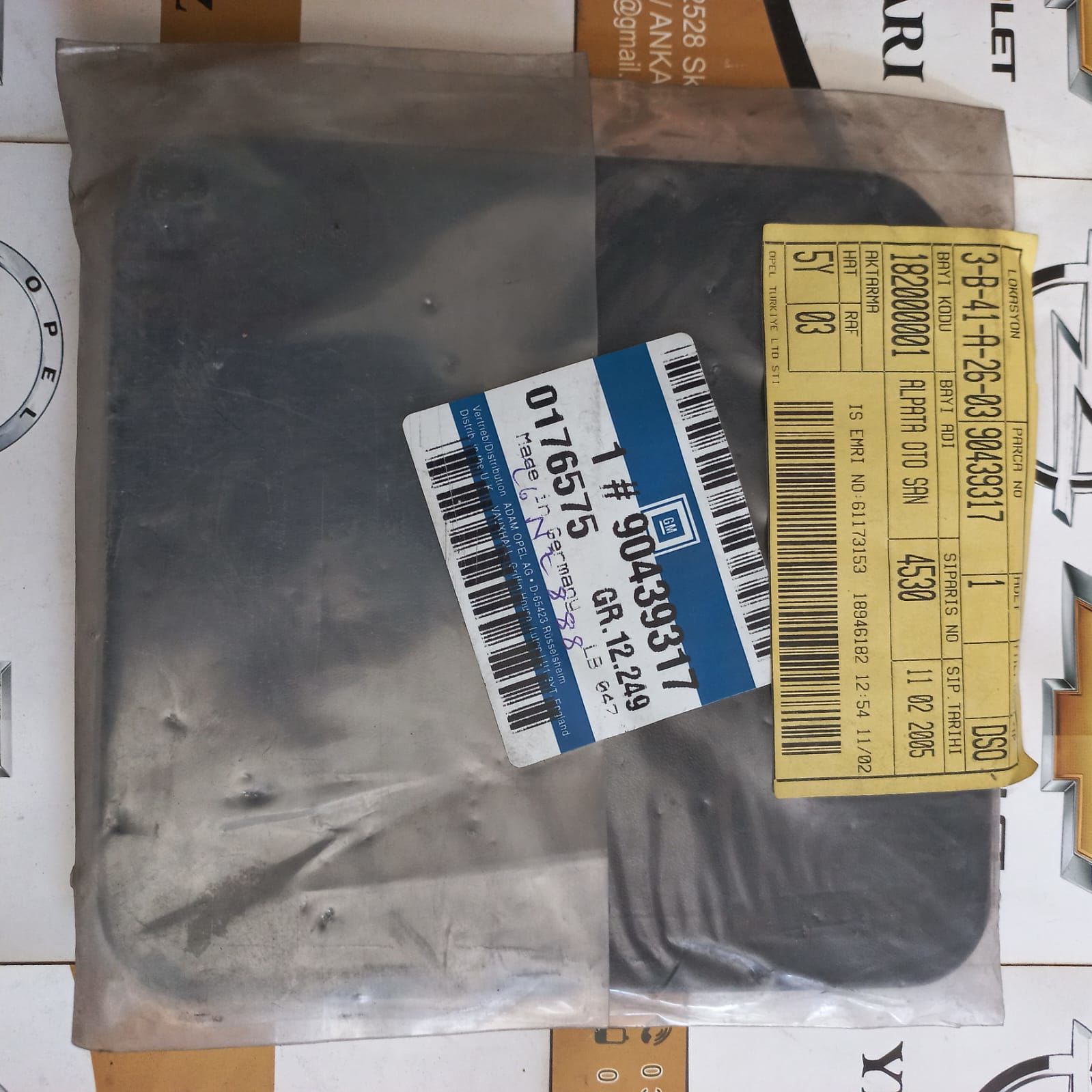 Opel Astra F Sedan Bagaj Kilit Kapağı Gm Marka