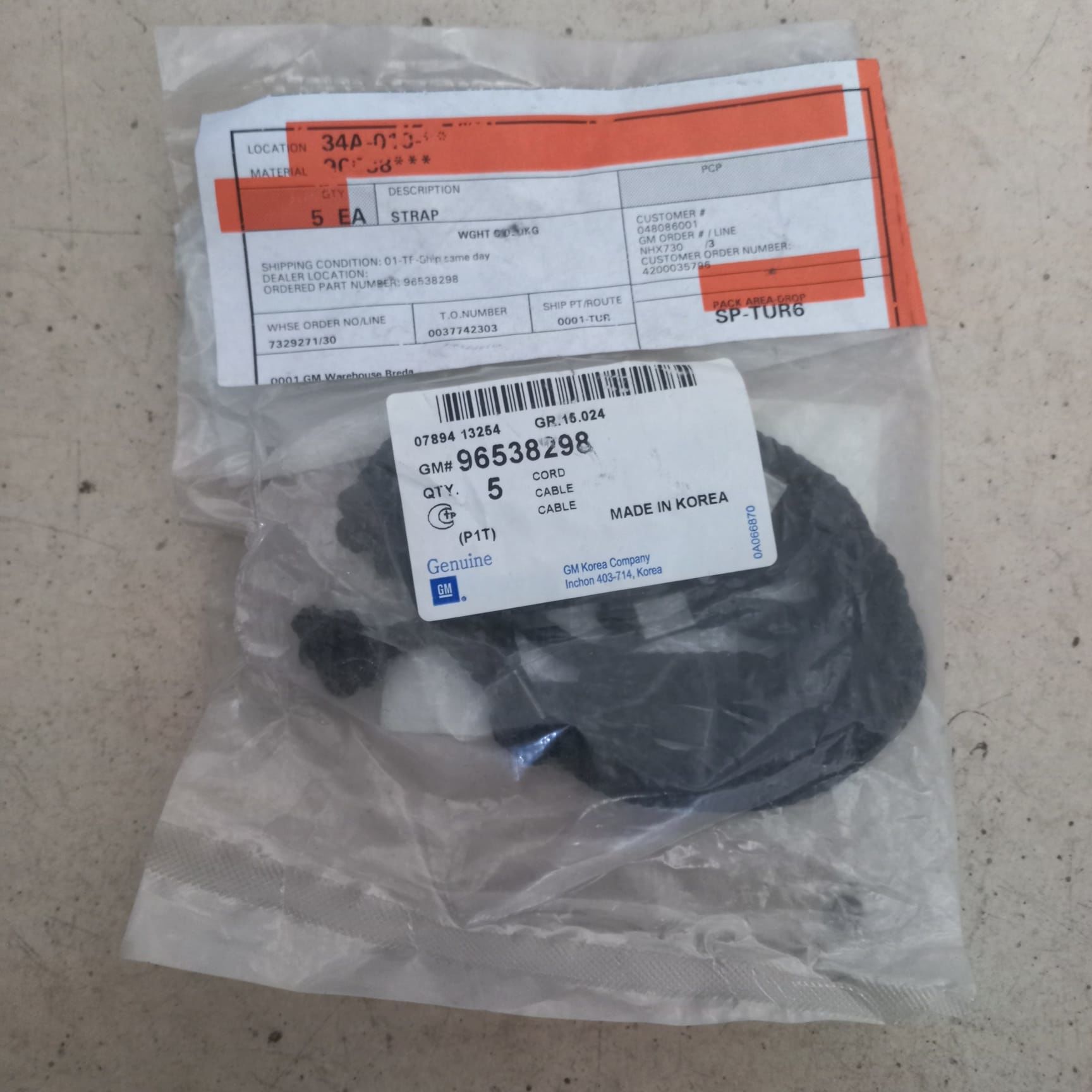 Chevrolet Kalos Arka Pandi̇zot İpi̇ Gm Maka