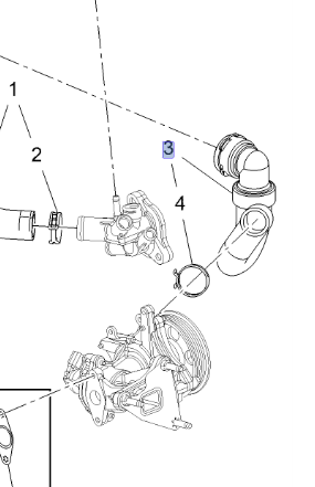 Opel Astra K Radyatör Alt Hortumu Gm Marka