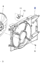 Opel Corsa E Fan Davlumbaz Gm Marka