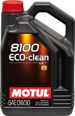 Motul 8100 Eco-clean C2 0W-30 5 LT Tam Sentetik Motor Yağı