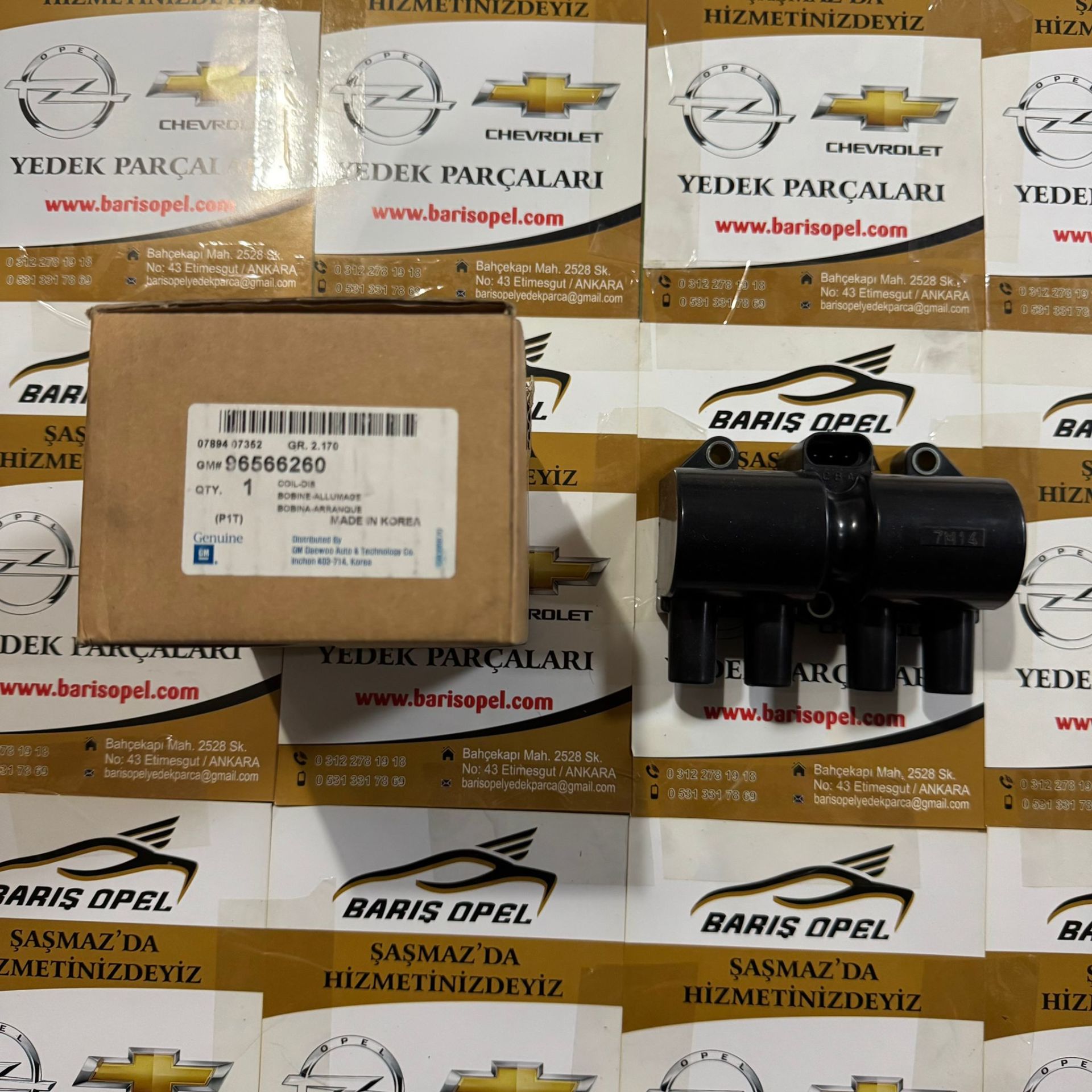 Chevrolet Aveo Ateşleme Bobi̇ni̇ Gm Marka