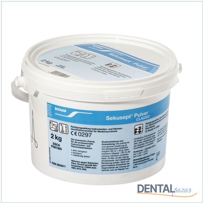 Sekusept Pulver Classic Alet Temizlik ve Dezenfeksiyon 4x2 kg