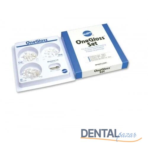 One Gloss Set - Tek Aşamalı Kompozit Cila Seti - Aluminyum Oksit İçerikli