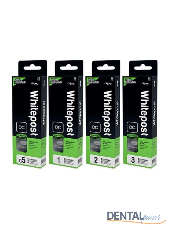 White Post Dc Fiber Post Kit