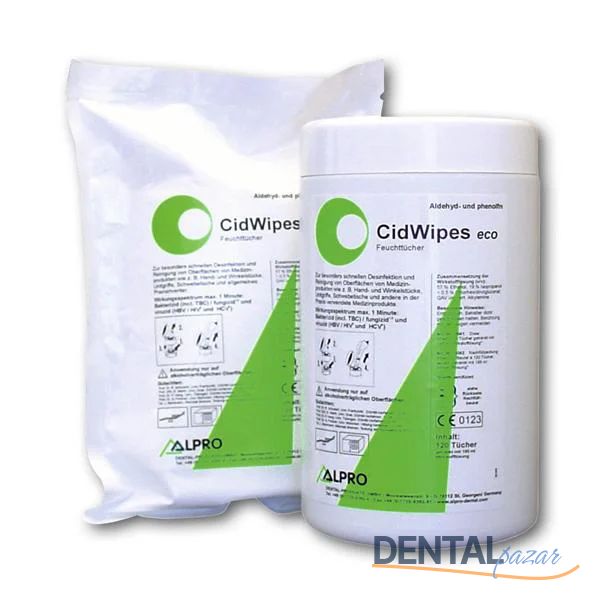 CidWipes Eco Dezenfektanlı Mendil