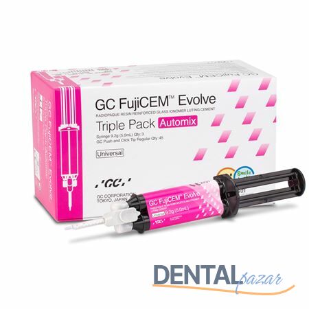 Fujicem Evolve Automix Siman 3'lü - Rezin Modifiye Cam İyonomer Siman