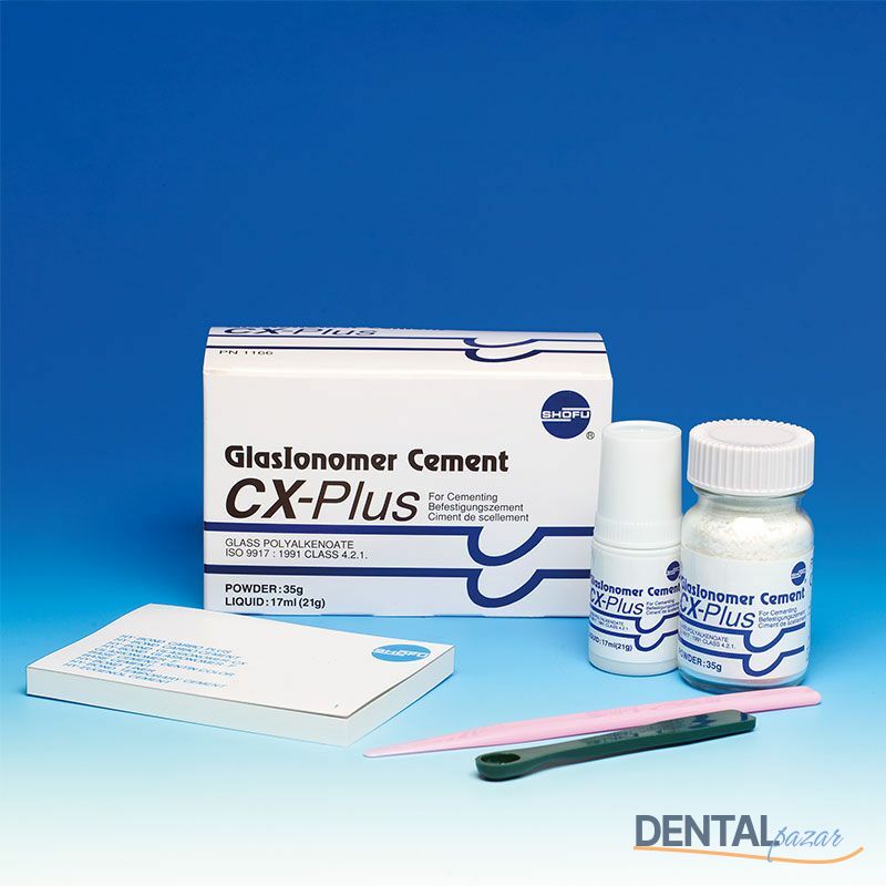 Cx Plus Cam İyonomer Siman 3 lü Takım