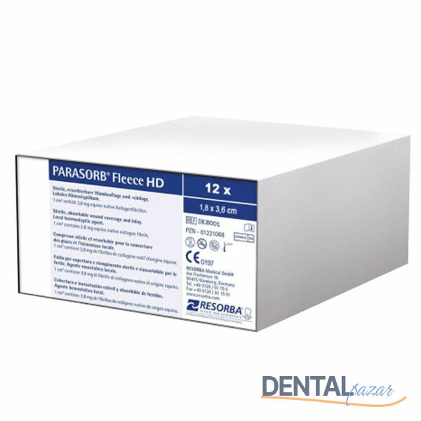 Parasorb Fleece HD Collagen Matrix Membran 18*36 mm