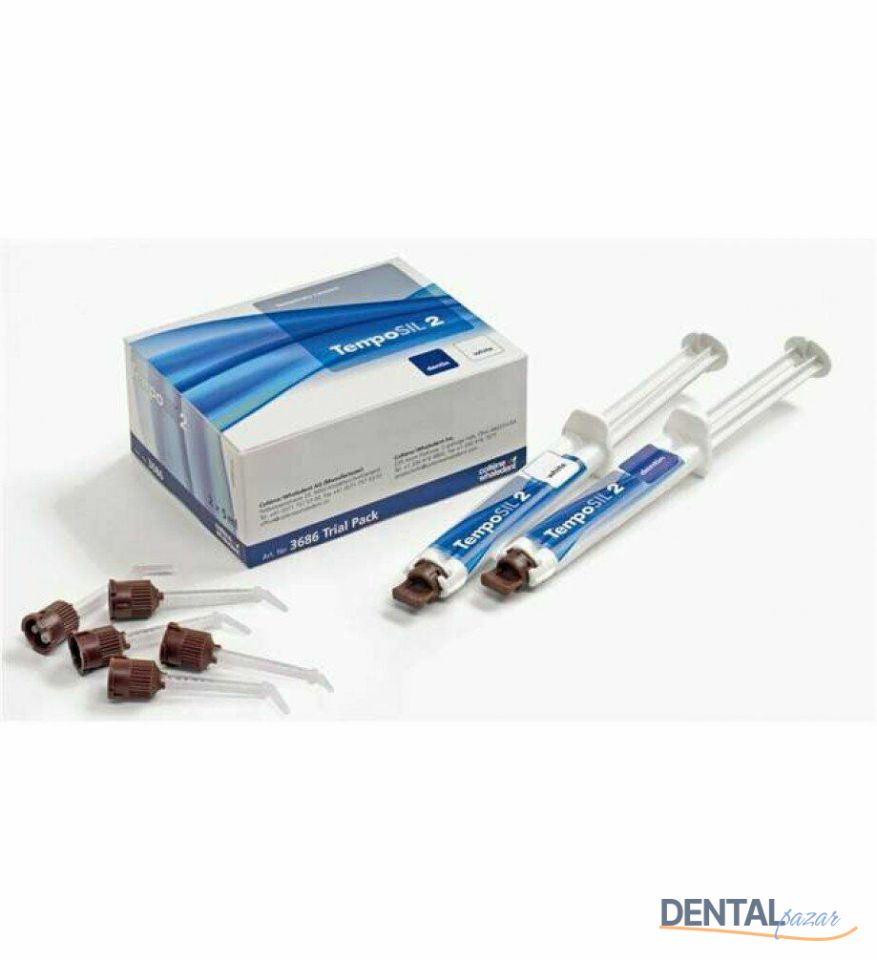 Temposil 2 Geçici Yapıştırma Simanı 2*5 gr