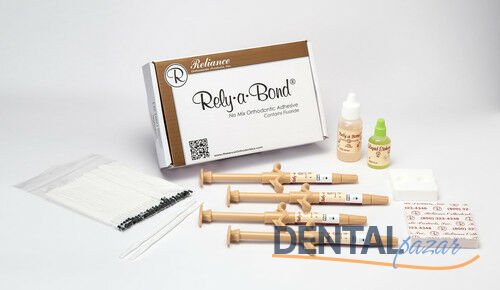 Rely-a-Bond Kit - Braket Yapıştırma Siman Seti - 4x3,5 gr Şırınga