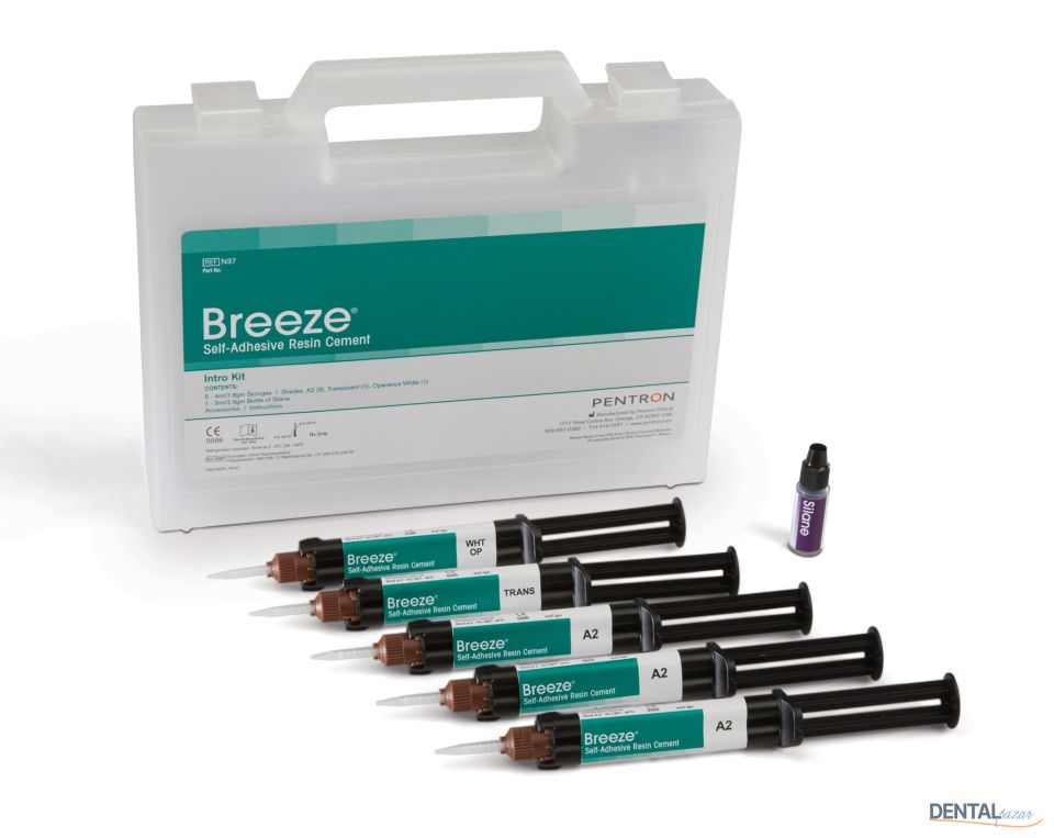 Breeze Self Adeziv Dual Cure Rezin Siman SET