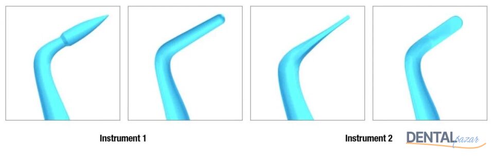 Blue Polyshapes Kompozit Şekillendirme Aleti