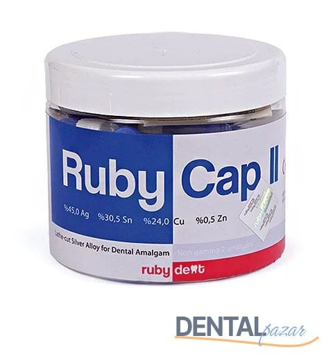 RubyCap Kapsül Amalgam - %45 Gümüş - 2'lik Kapsül