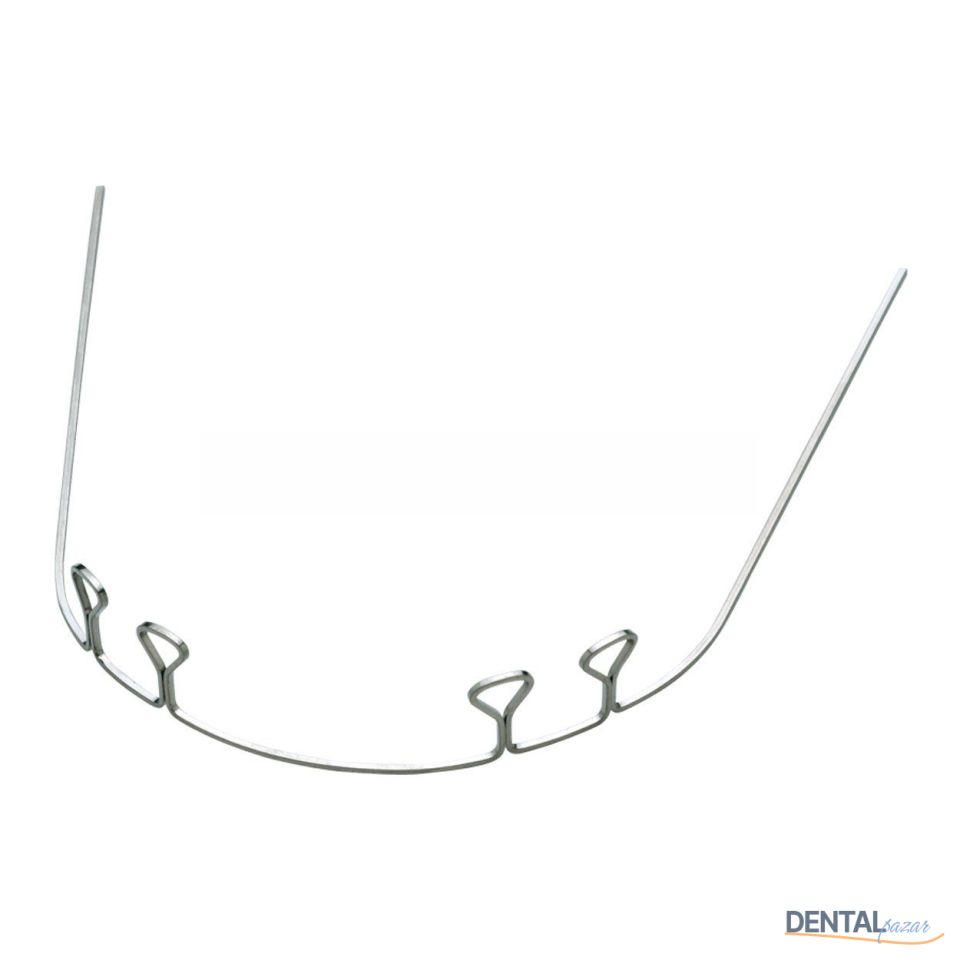 Keyhole Looped Wire - Mantar Kafalı Tel - Çelik - 4 Hole