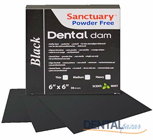 Dental Dam Rubberdam Lastigi Siyah