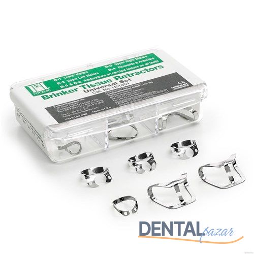 Hygenic Brinker Rubberdam Klemp Seti