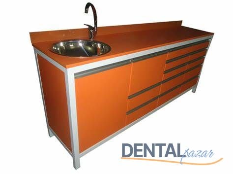 Klinik Dolap Camlı 250 cm Xt - E