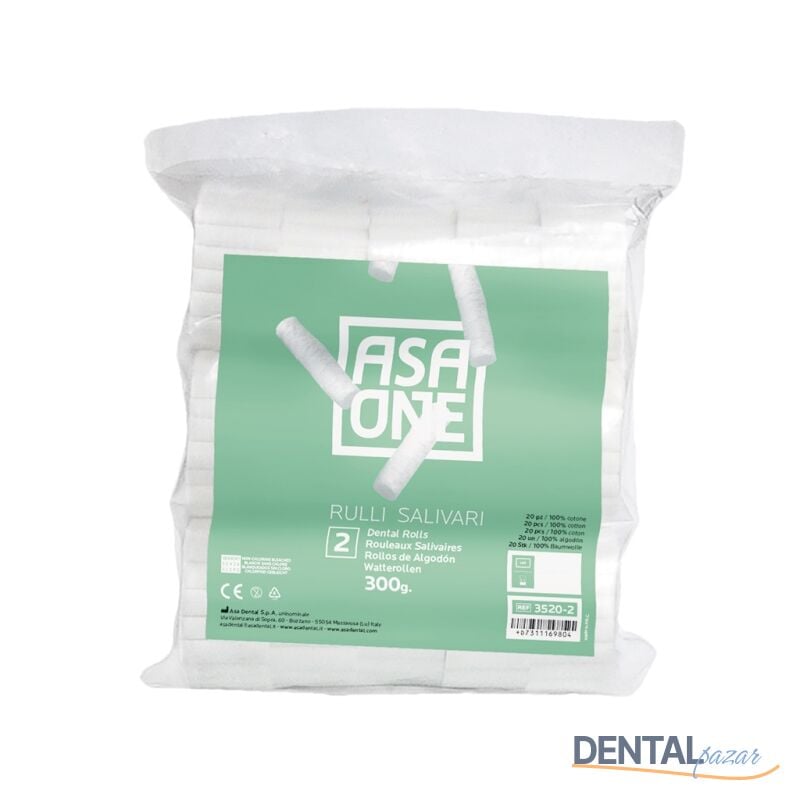 Dental Rulo Pamuk No:1 Pedo - 800'lük Paket