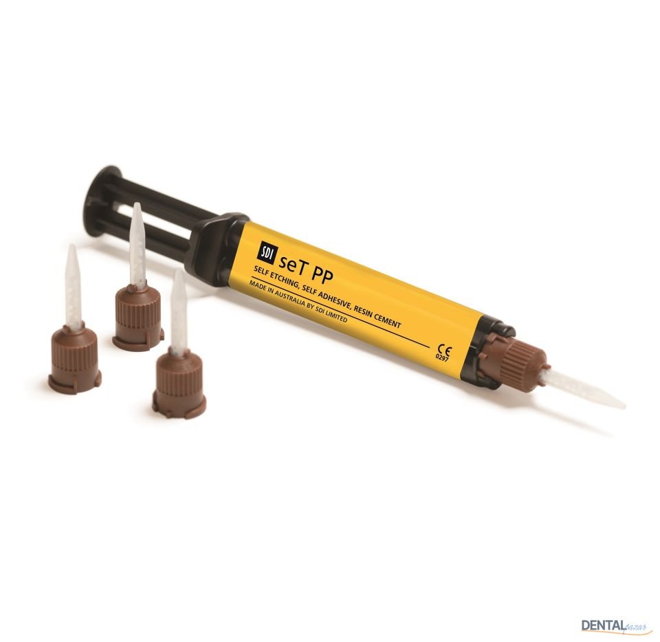 Set PP Rezin Bazlı Dual Cure Siman 2x7gr Refil