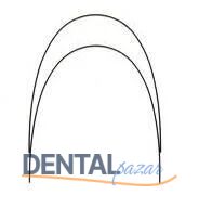 Çelik Orthodontik Tel Köşeli