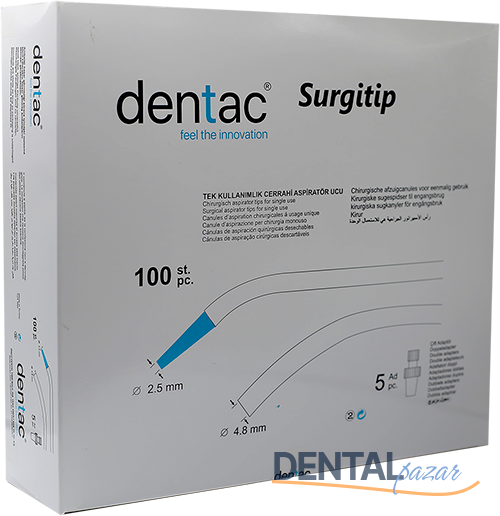 Surgitip Steril Cerrahi Aspiratör Ucu - 100 Adet