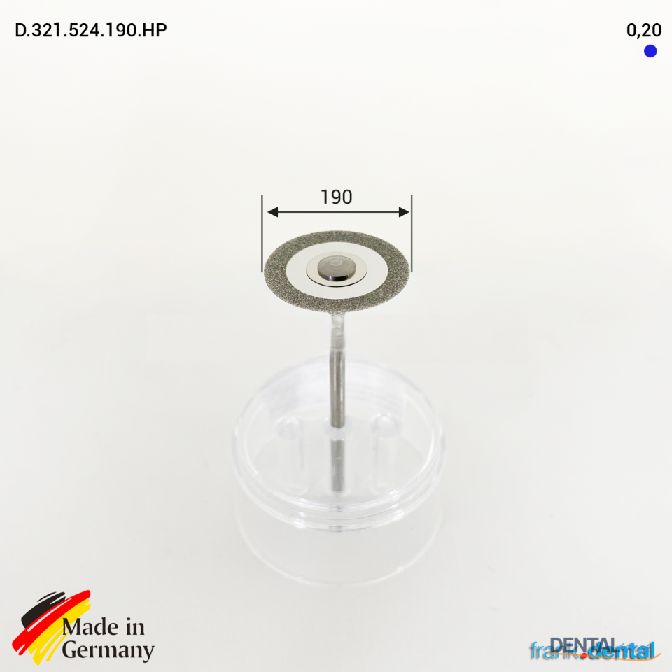 Ortho Diamond Disc Arayüz Separe - Çift Taraflı Aşındırma