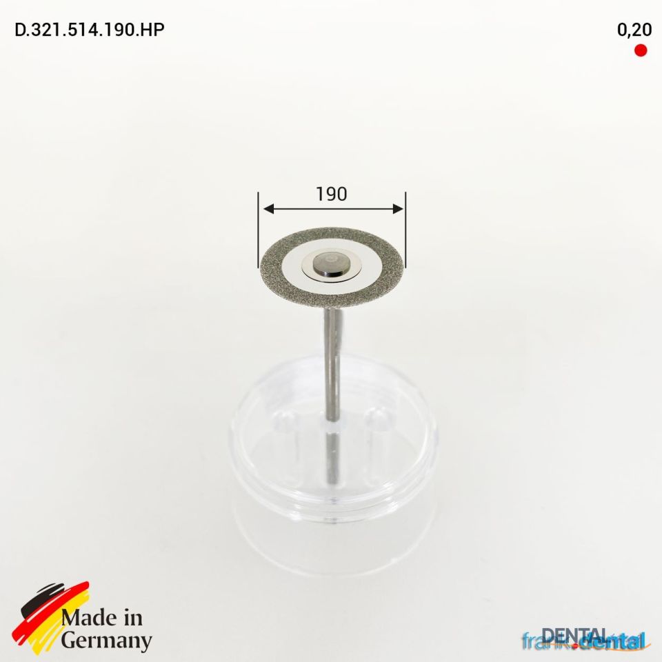 Ortho Diamond Disc Arayüz Separe - Çift Taraflı Aşındırma